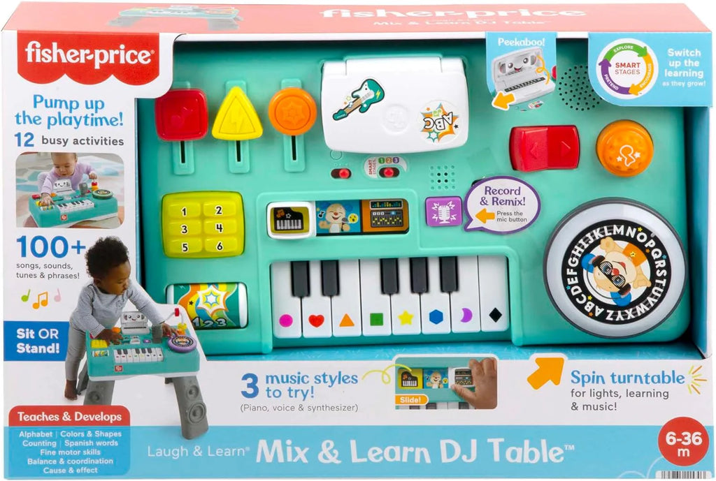 Interactive Learning Activity Table for Toddlers Ages 6–36 Months