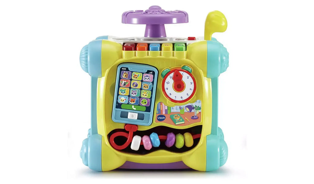 VTech Twist & Play Cube Activity Toy for Babies and Toddlers Ages 6–36 Months