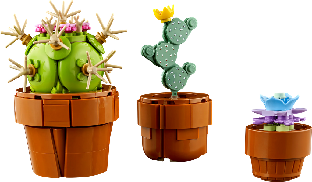 Building Block Tiny Plants Set – Mini Botanical Plant Models, 758 Pieces