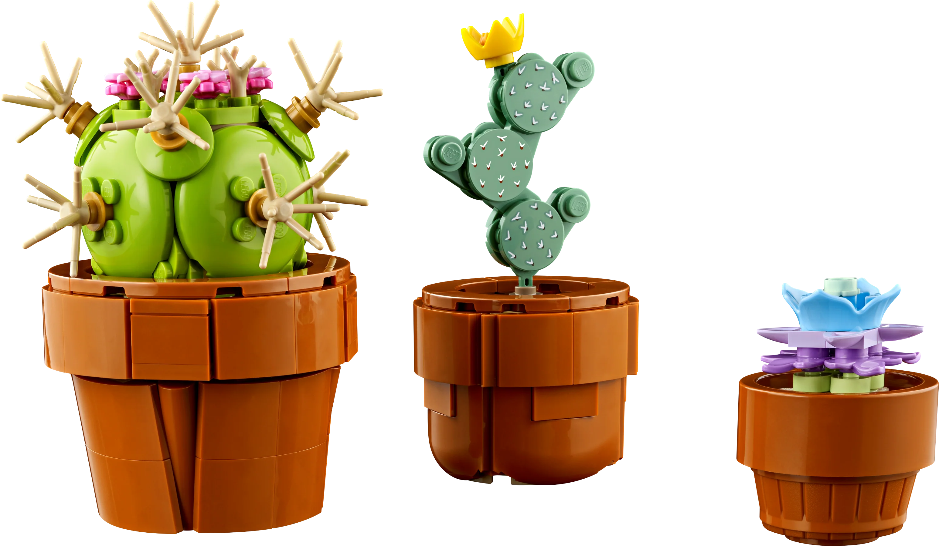Building Block Tiny Plants Set – Mini Botanical Plant Models, 758 Pieces