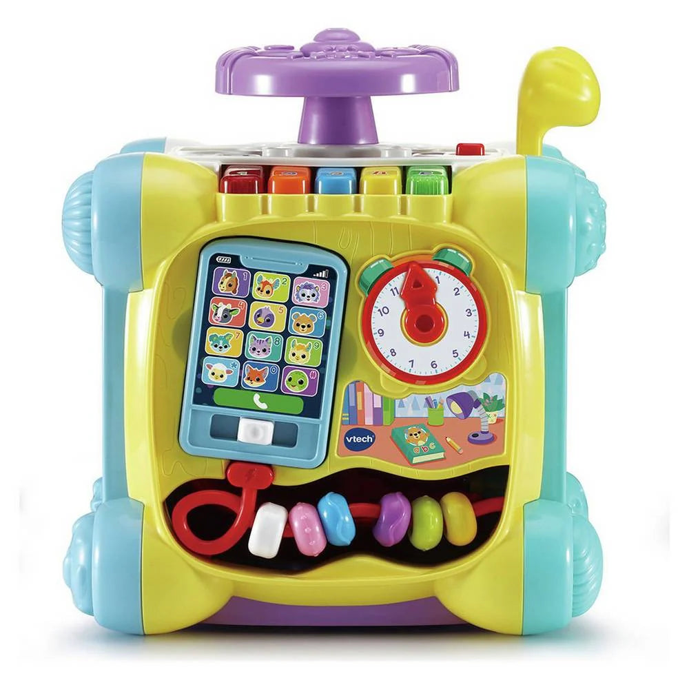 VTech Twist & Play Cube Activity Toy for Babies and Toddlers Ages 6–36 Months