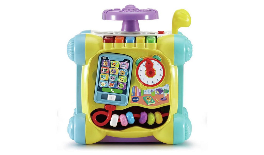 VTech Twist & Play Cube Activity Toy for Babies and Toddlers Ages 6–36 Months