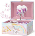 Magical Unicorn Jewelry Box with Music & Spinning Ballerina – Girls Gift Organizer